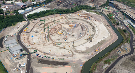 Olympic Stadium site - June 08