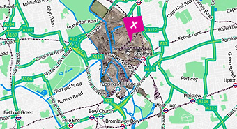 VeloPark map
