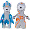 Wenlock and Mandeville 20 cm soft toys set